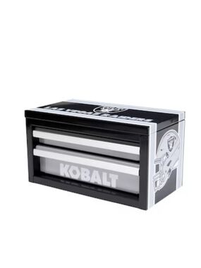 Kobalt Las Vegas Raiders Black & Silver 2-Drawer Storage Chest